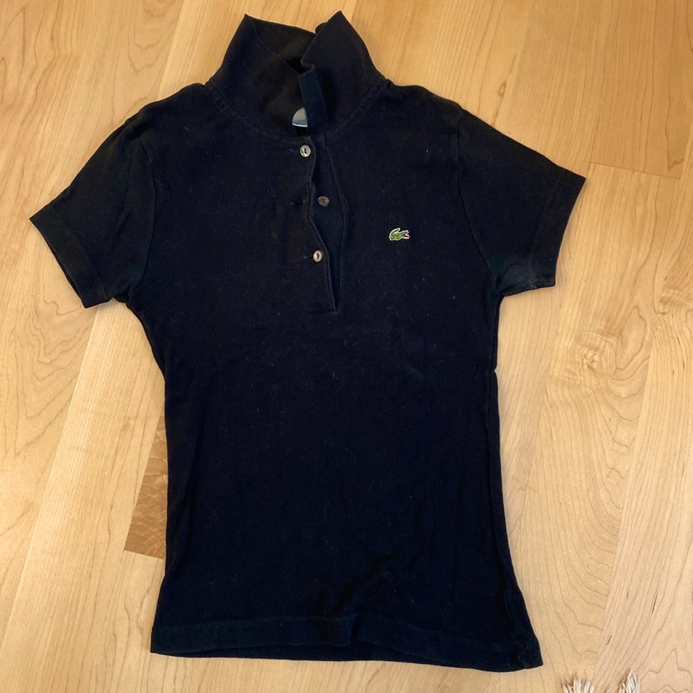 Lacoste - Black Polo - size 34